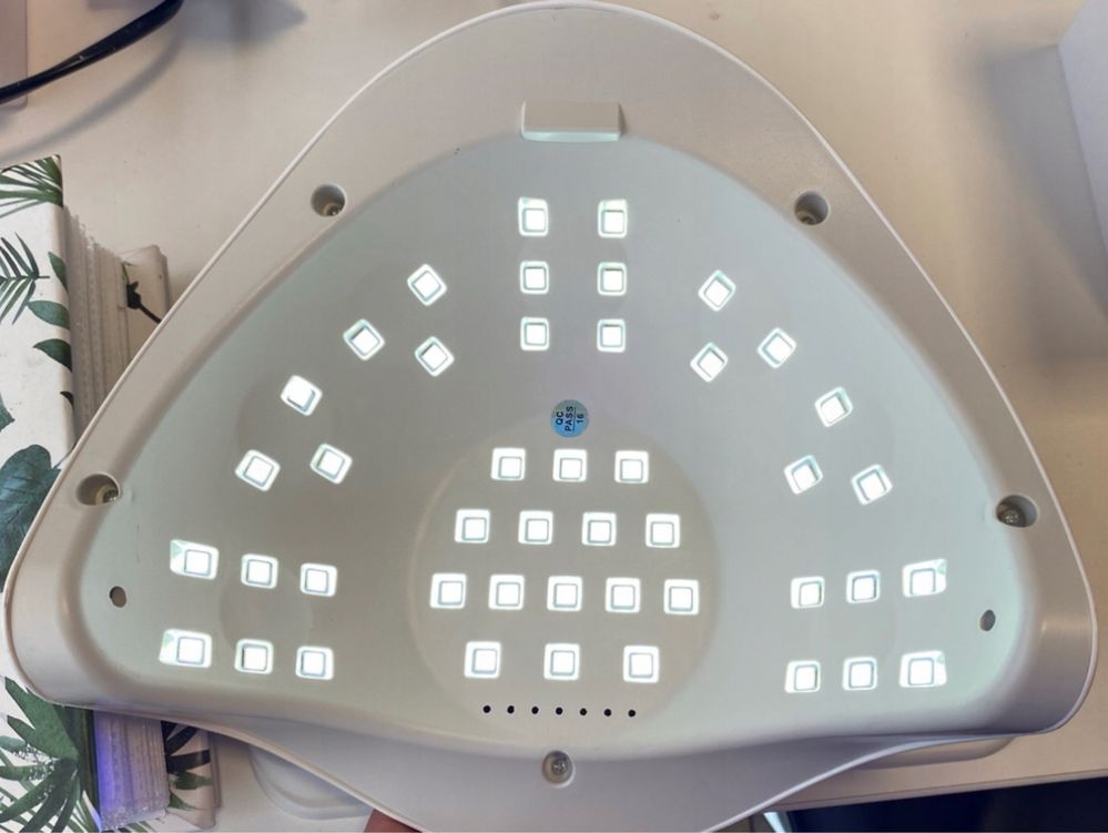 Lampa do Paznokci UV LED 80W Mocna Praktyczna do Hybryd i Żeli