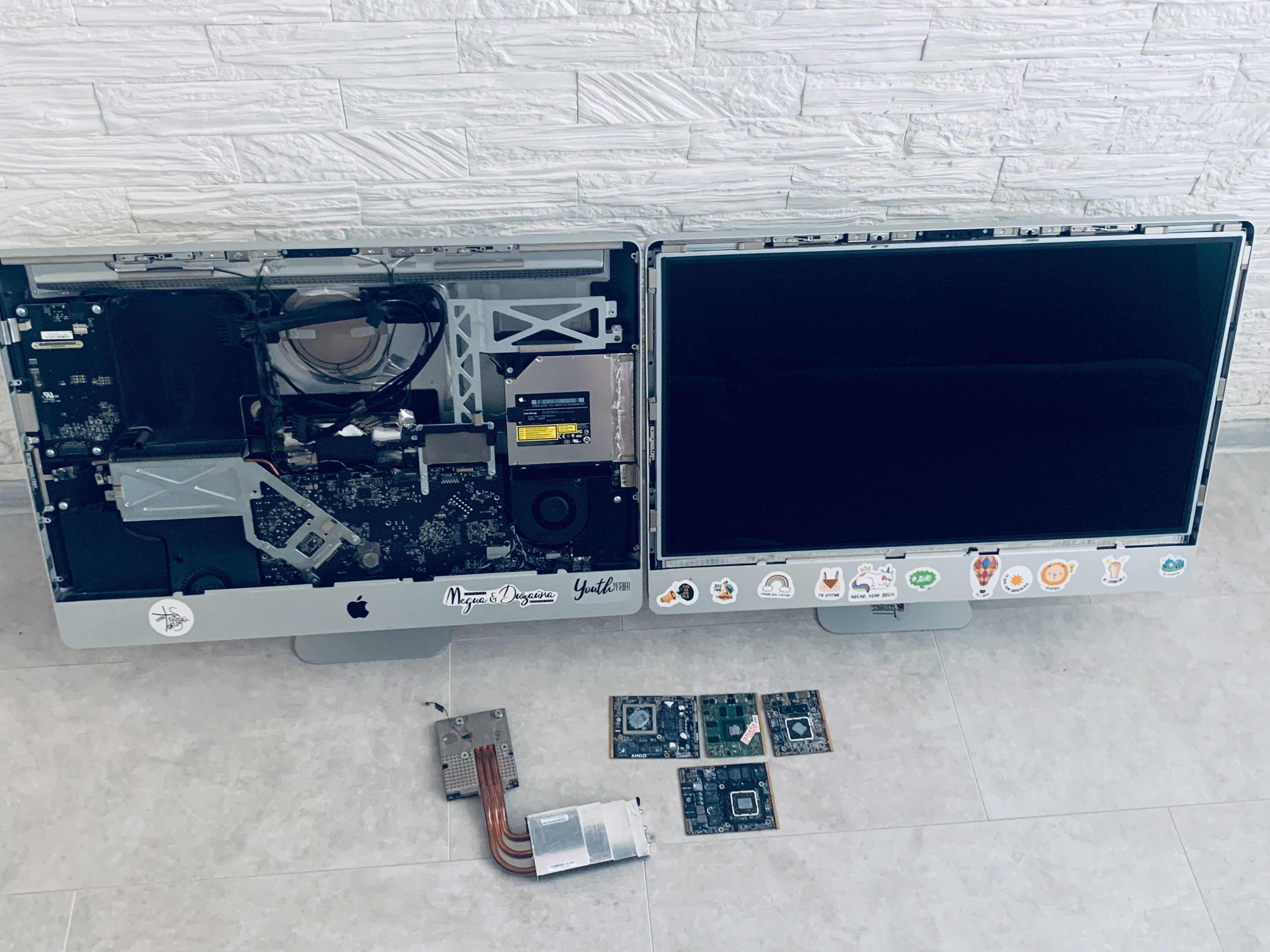 Разборка Запчасти Детали iMac 27 2011 A1312. Дисплей Плата i5 Радиатор