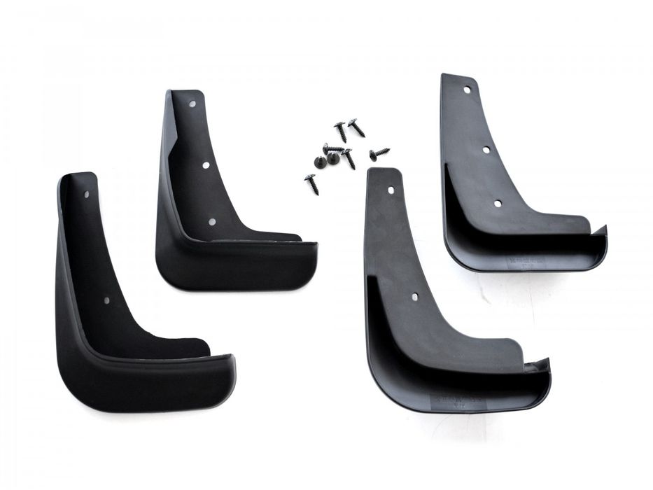 Бризковики Mitsubishi Lancer X під поріг до рейсталінгу