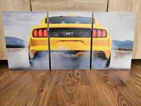 OBRAZ TRYPTYK 3 x 30x40cm Mustang ford NOWY