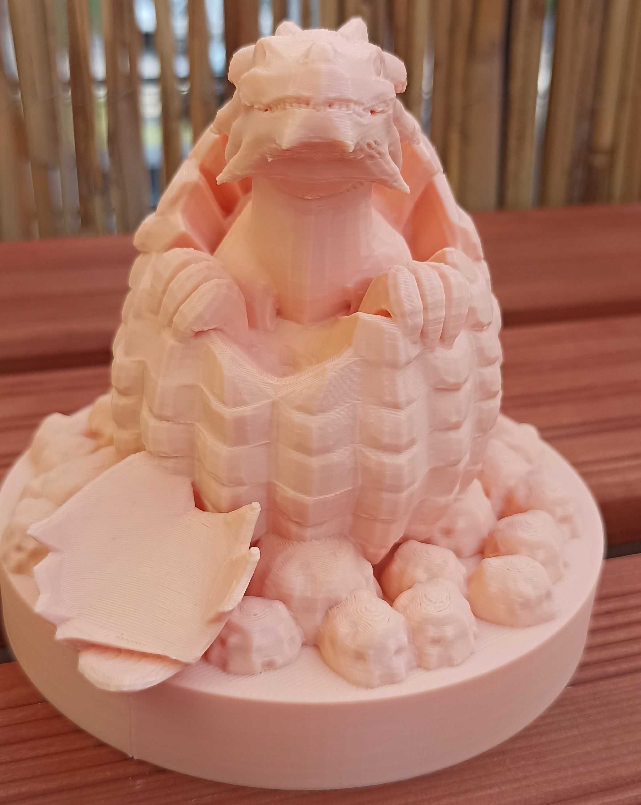 Figurka Odrodzenie Smoka - druk 3D prezent upominek ozdoba kolekcja