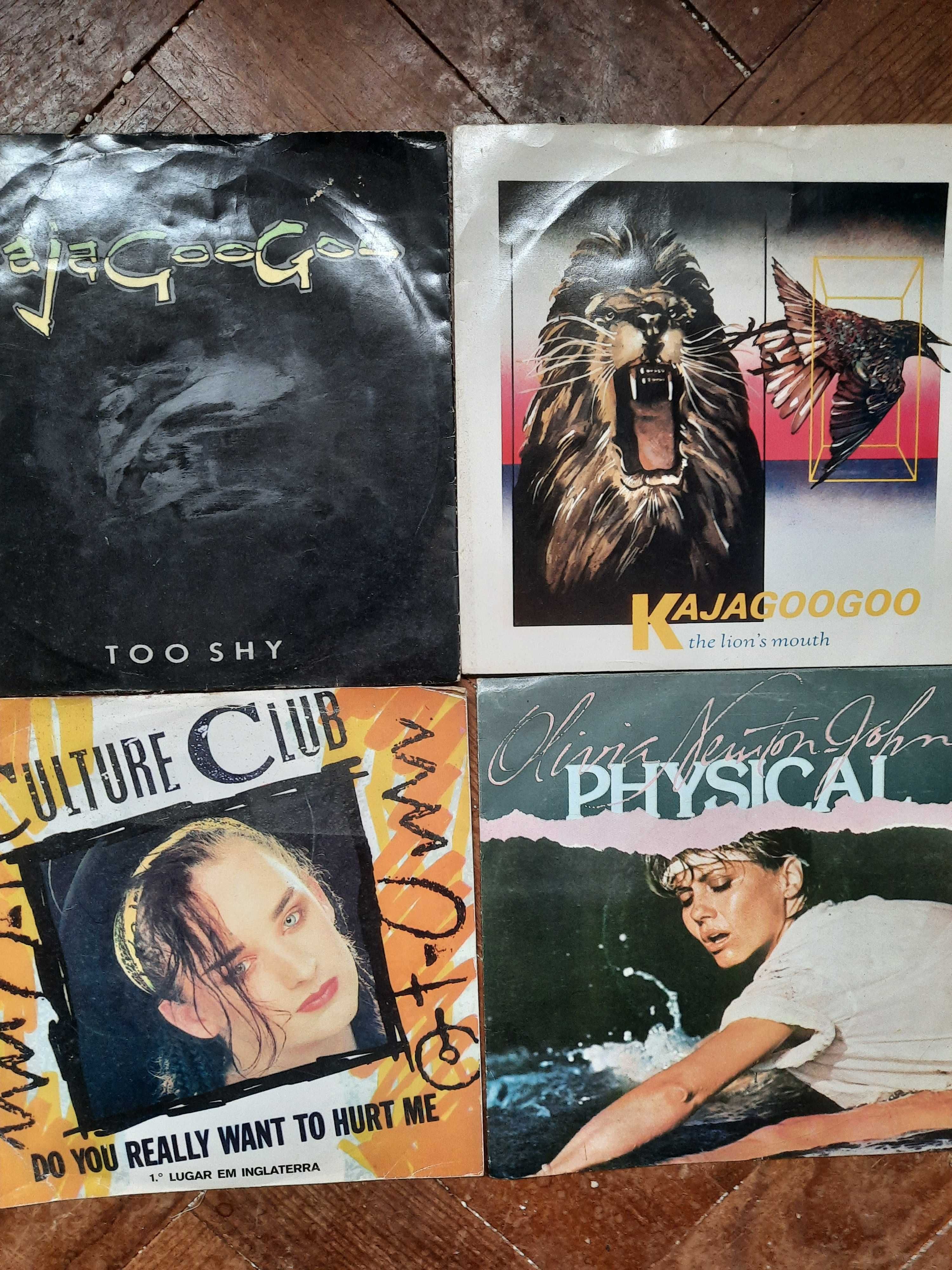 Vendo singles em vinil de colecção