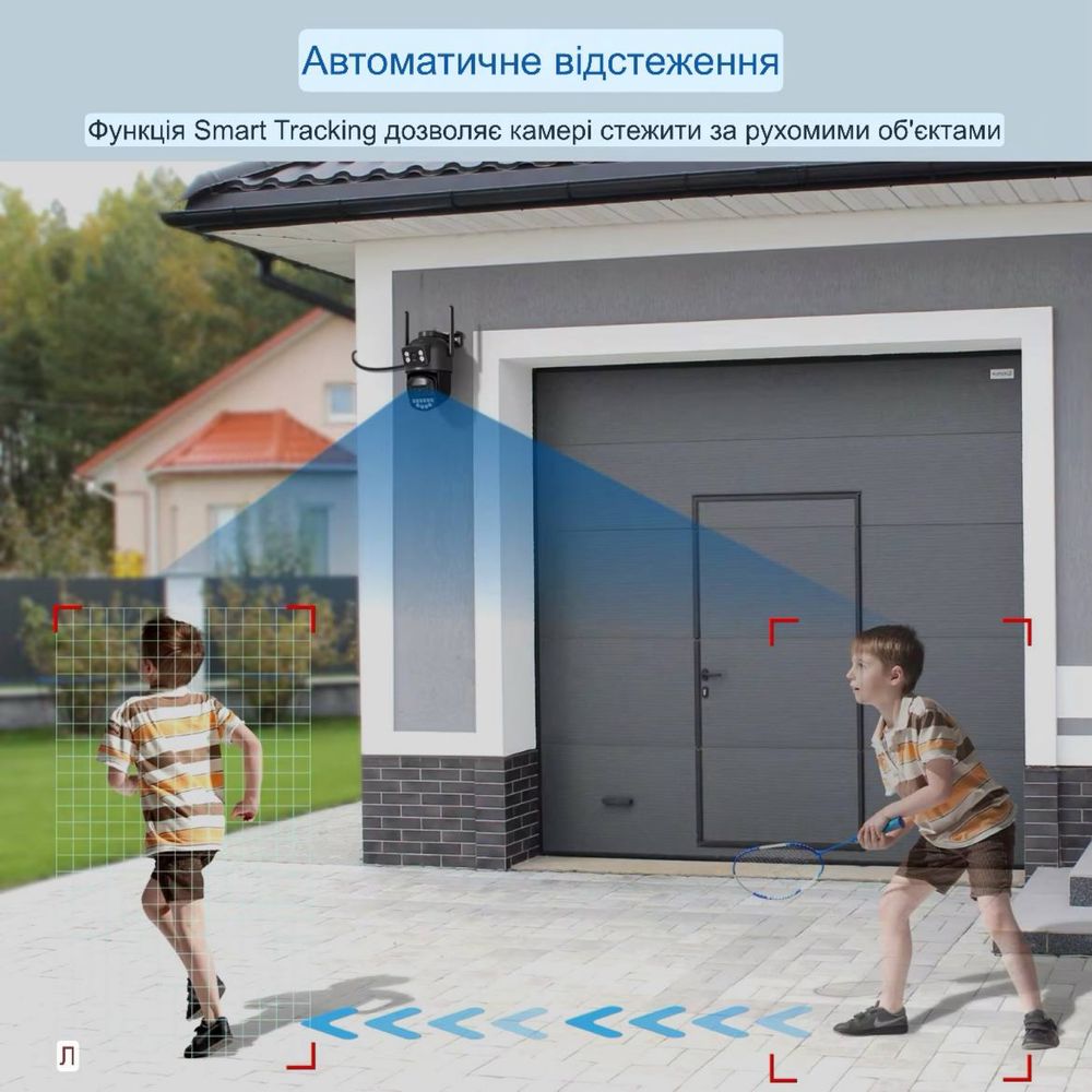 Besder 10Мп уличная WiFi камера видеонаблюдения O-Kam Pro