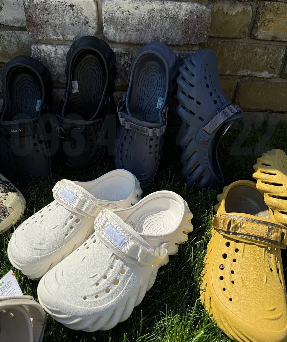 Чоловічі Крокси Сабо Crocs ECHO CLOG Realtree Bone/Black Crocs Crocs