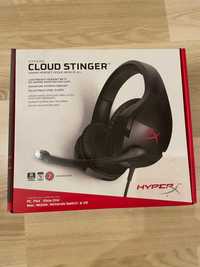 Słuchawki przewodowe z mikrofonem HyperX Stingert HX-HSCF-BK/EM