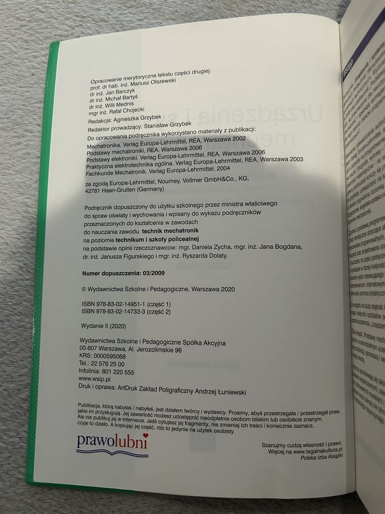 Urządzenia i systemy mechatroniczne część 2