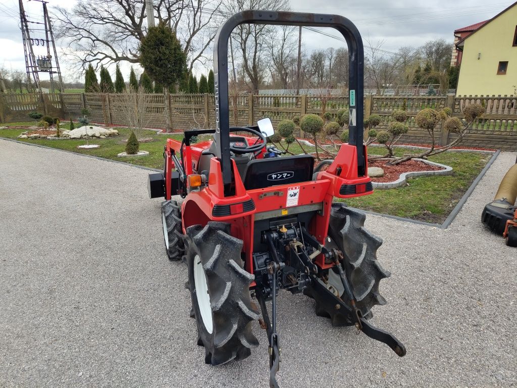 Mini ciągnik/ Traktor Yanmar AF15 4x4,Ładowacz czołowy, 3 punkt.