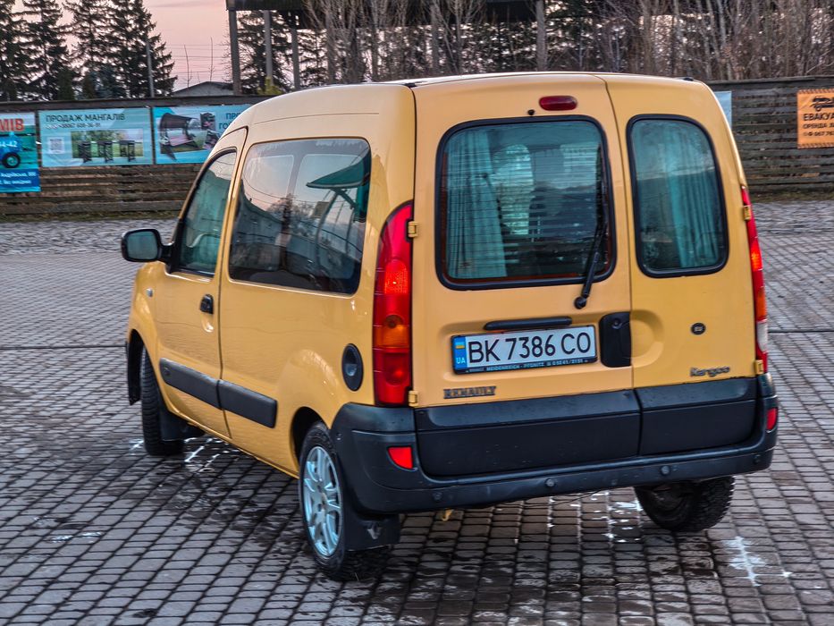 Renault kangoo 2008 пасажир рено кенго