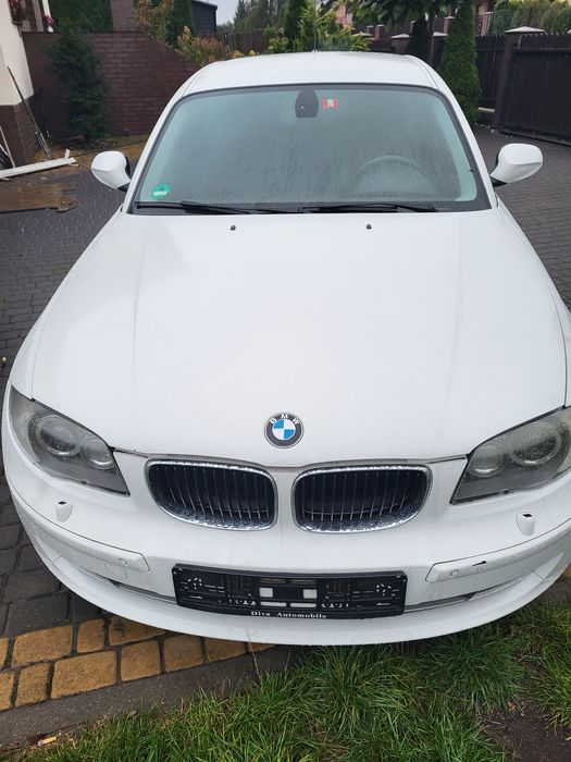 Bmw 116i 2010r 2.0benzyna e87 na części lakier alpinweiss