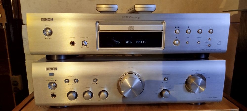 Amplificador Denon PMA-700 AE + Denon DCD-700 AE