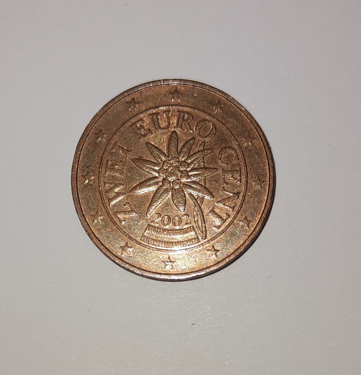 Moedas de colecção em bom estado de conservação.