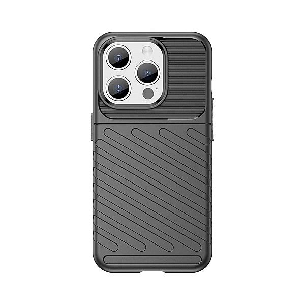 Pancerne etui iPhone 15 Pro Thunder Case - czarne