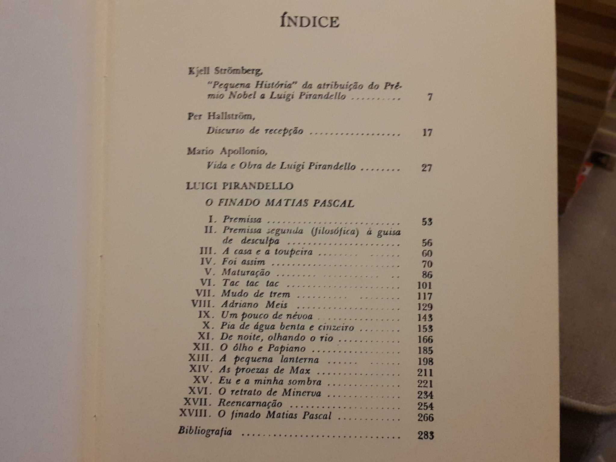 Luigi Pirandello - O Finado Matias Pascal