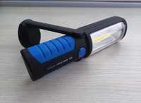Ліхтар акумуляторний магнітний фонарик 3Вт шарнірний King Tony