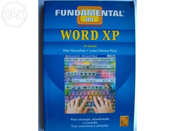 Conjunto de 3 livros fundamental windows xp (s,o, /excel/word/ppoint)