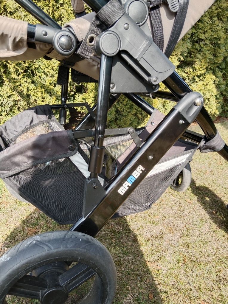 Wózek gondola i spacerówka ABC design mamba wózek 2w1