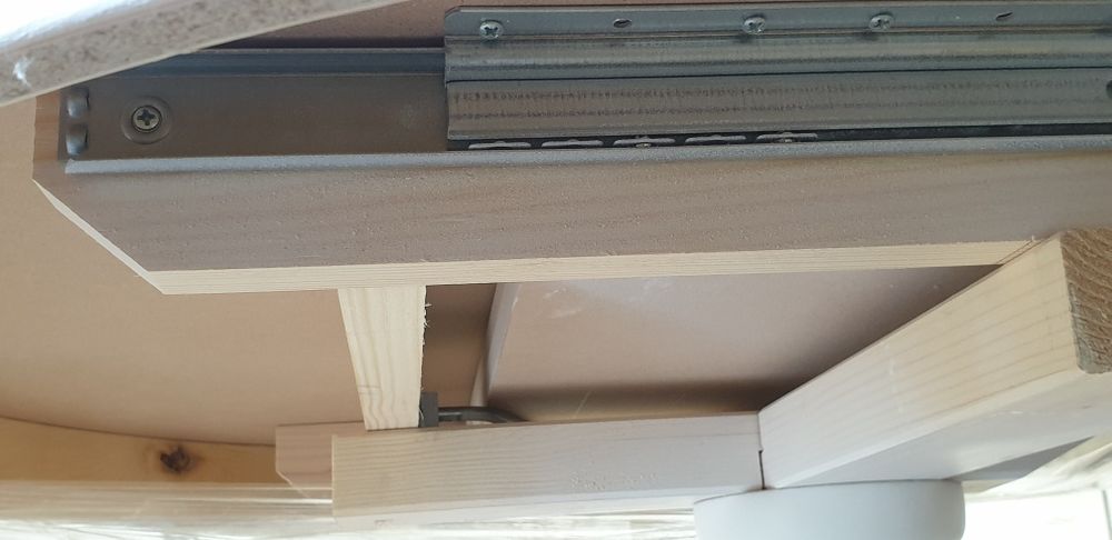 Stół okrągły biały rozkładany 120-180 cm - nowy