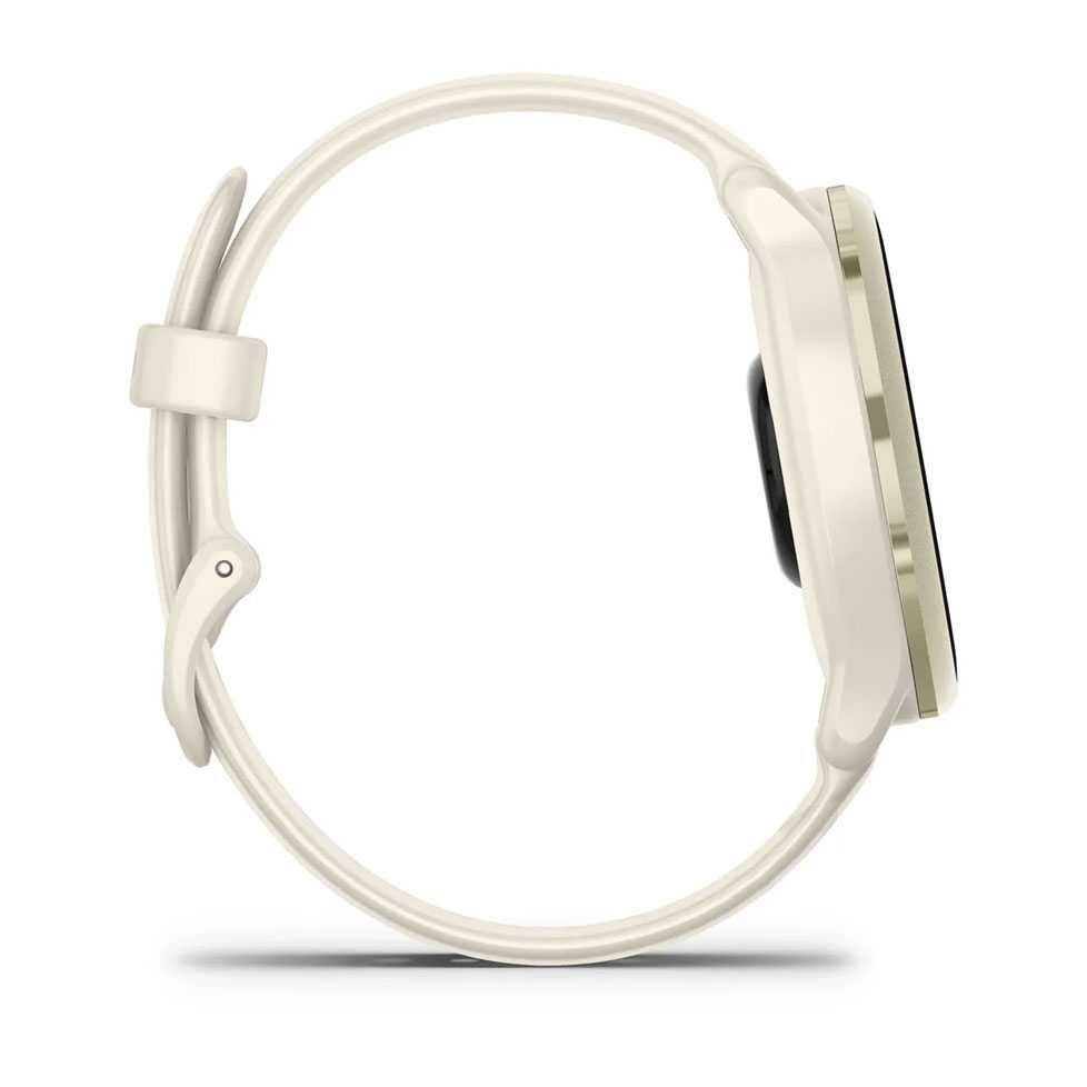 Garmin vívoactive 6 з білим силіконовим ремінцем 010-02985-01