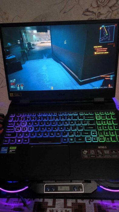 Игровой ноутбук RTX4060 8GB I512500H SSD 1TB DDR5 16GB 4800 МГЦ