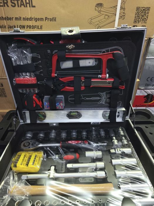 Mala de ferramentas alumínio completa para qualquer tipo de trabalho