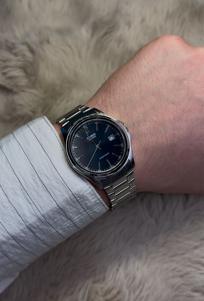 Casio mtp-1183a Оригінал годинник часы мужские молодша версія mtp 1302