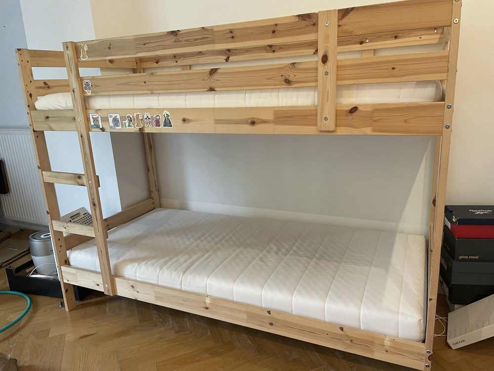 Łóżko piętrowe ikea mydal