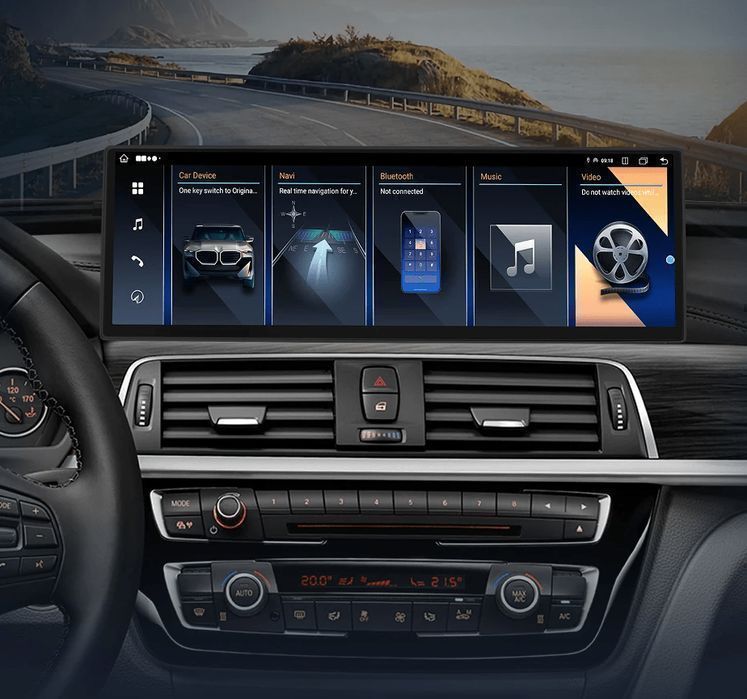Radio Nawigacja Android 14,9" do BMW F30 F31/F32/F33/F34, 8GB i 128 GB