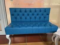 Piekna drewniana sofa