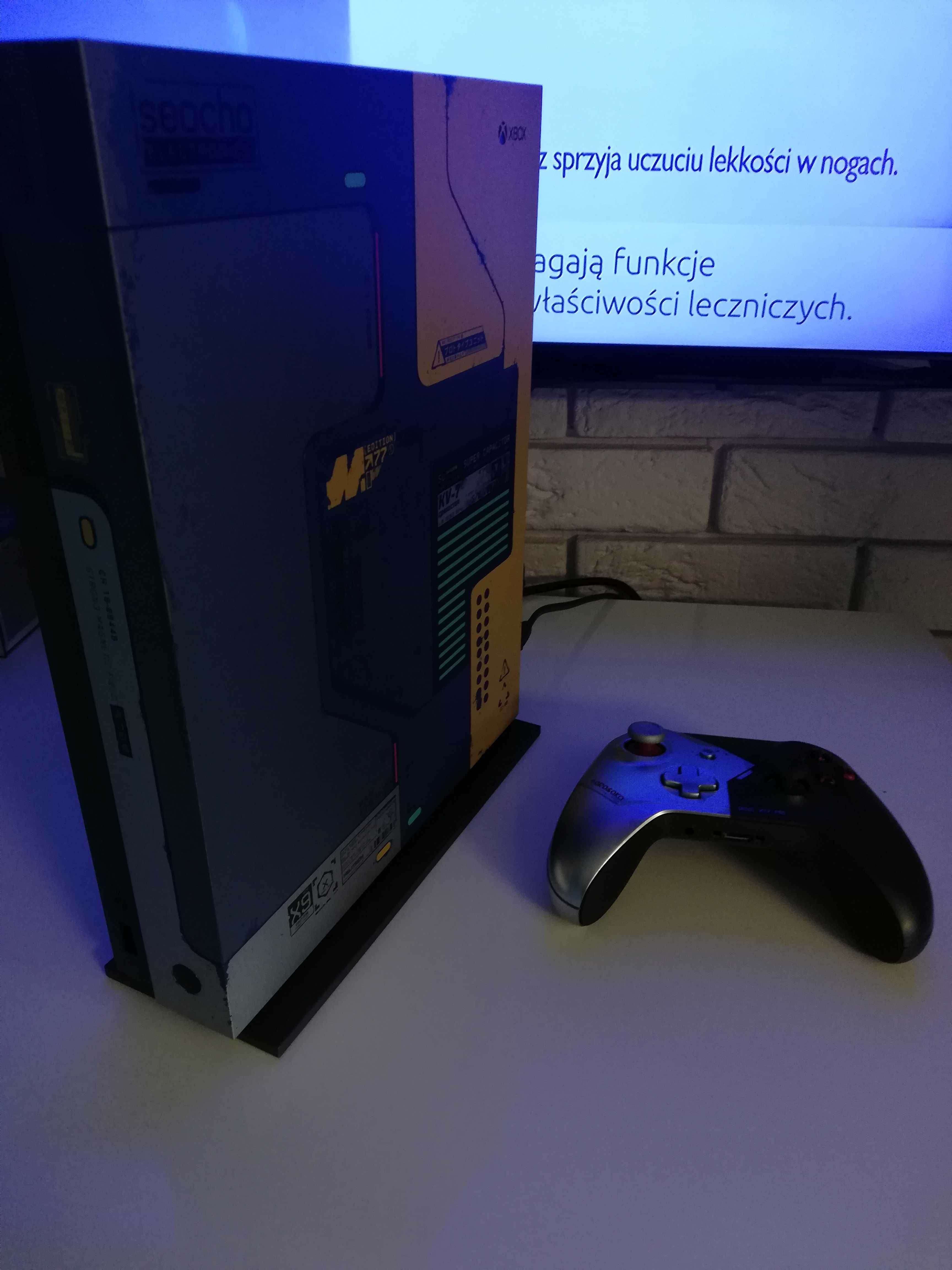 Konsola Xbox One X, 4K Edycja limitowana Cyberpunk