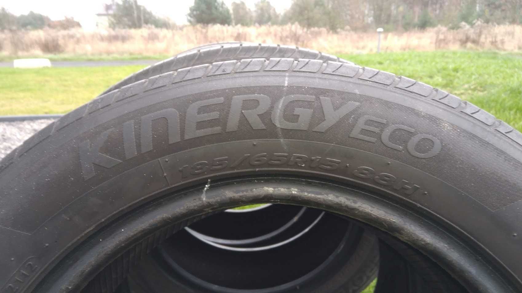 Sprzedam opony Hankook Kinergyeco 185/65/15  DOT 2112