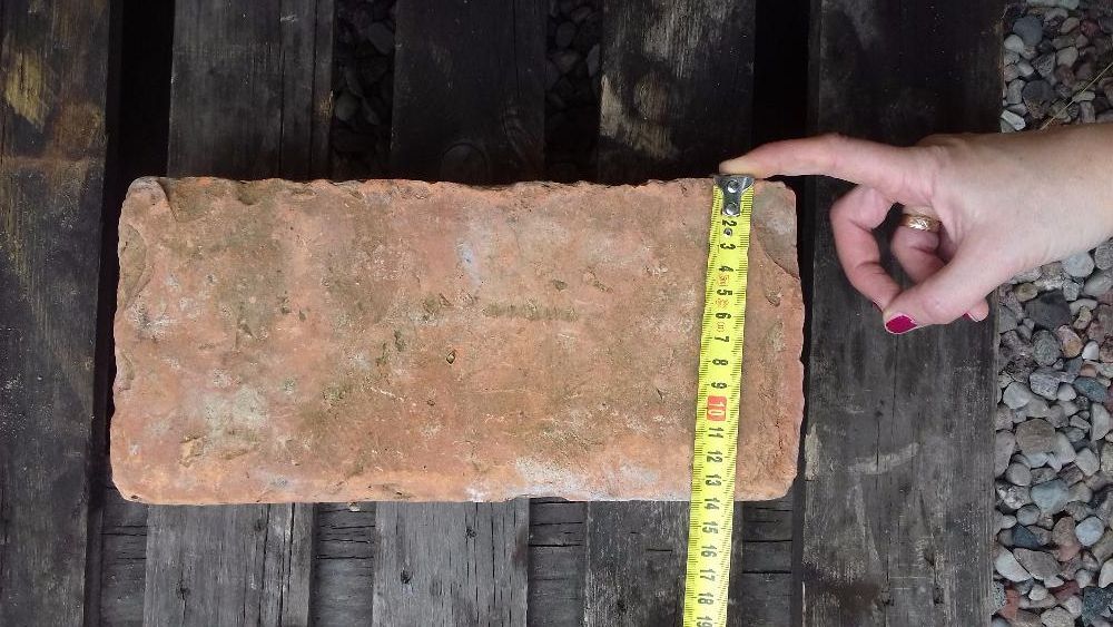 Cegła gotycka, klasztorna, pruska 30x14x7,5 lub 28x13x7,5 z rozbiórki