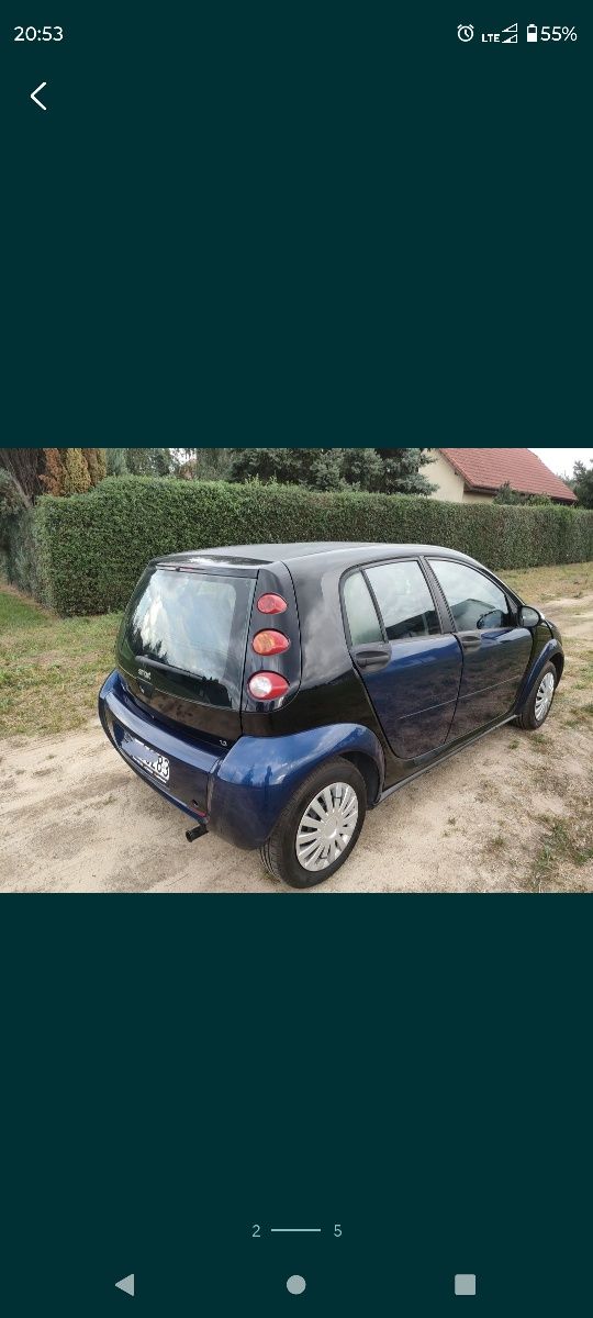 Smart forfour w całości na części