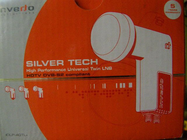 Inverto Silver Tech - Twin LNB HDTV DVB-S2