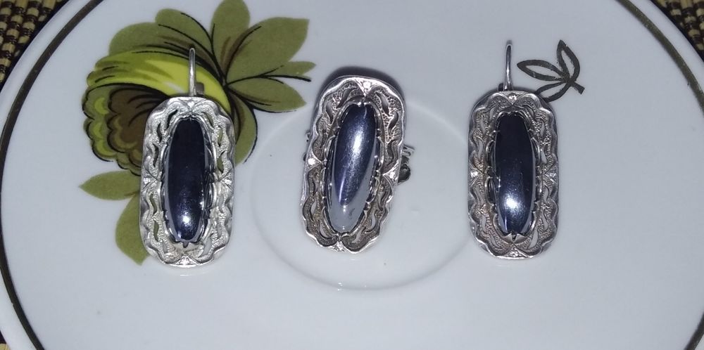 Серебряный набор 925 пробы