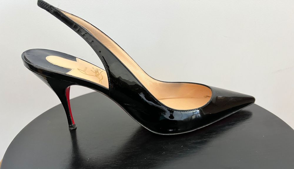 Sapato Christian Louboutin Kate sling, EU 40 (pre-loved)