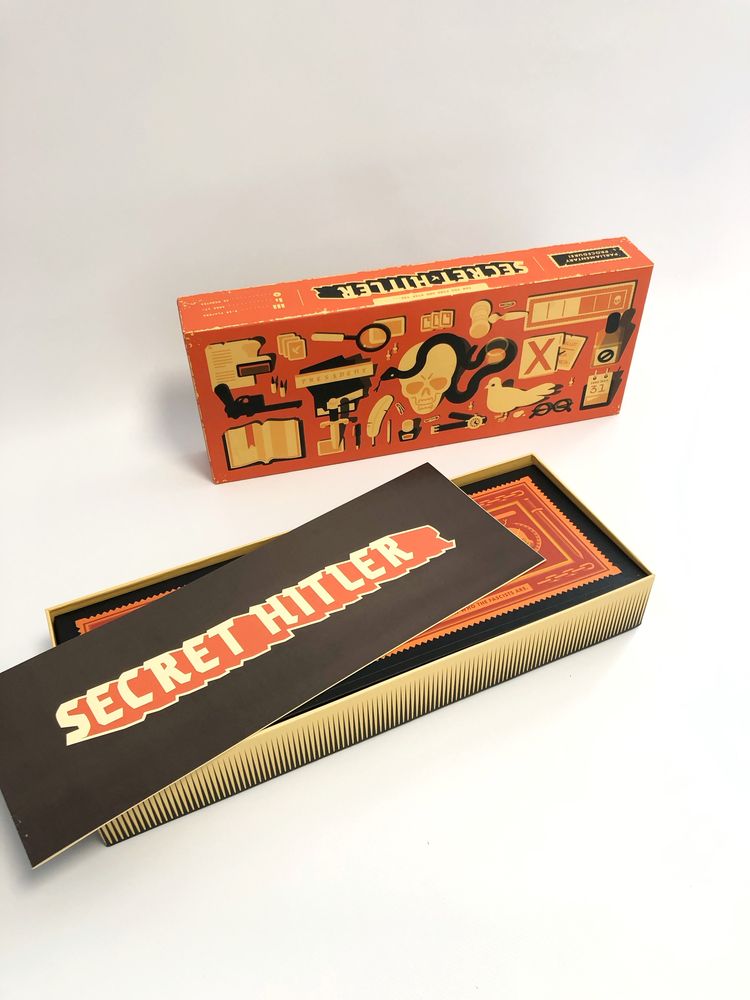 Хит! Настольная игра Тайный Гитлер (Secret Hitler) Large Box