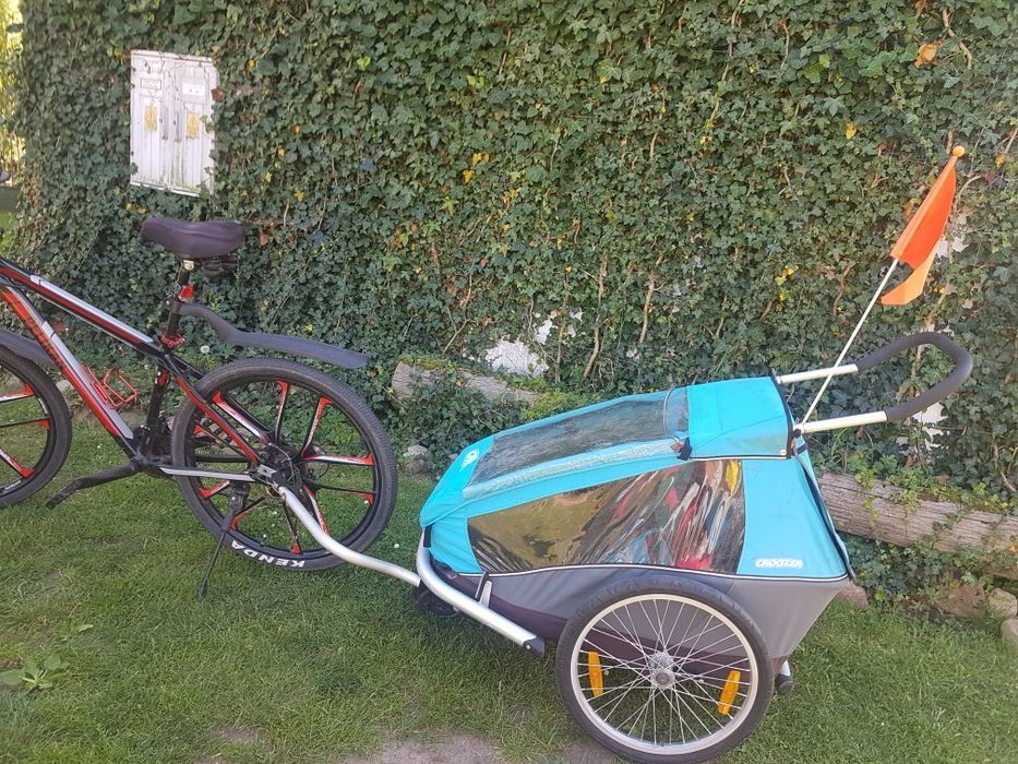 Wózek Croozer kid for 1  hamak przyczepka rowerowa riksza