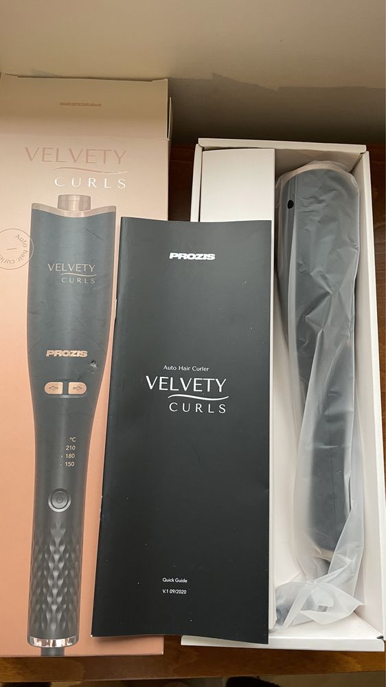 Velvety Curls - Modelador de Cabelo Automático em garantia