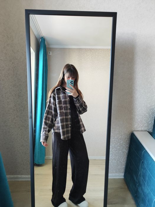 Сорочка в клітинку