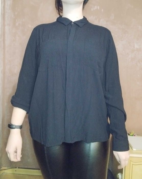 Сорочка чорна жіноча Sinsay