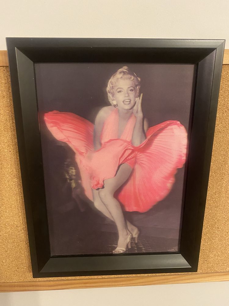 Marilyn Monro obraz 3 D