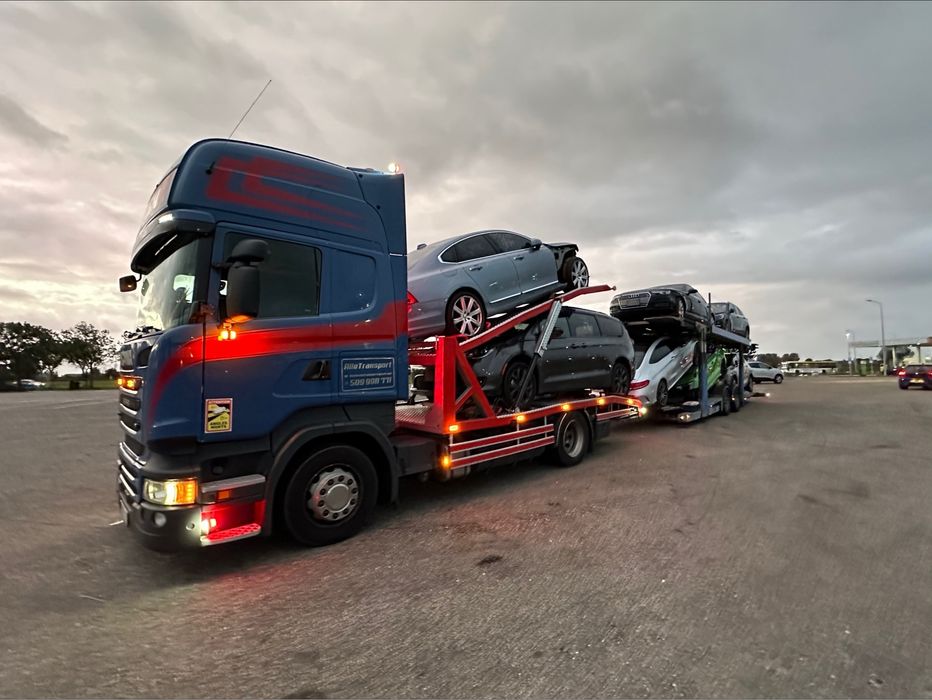 Transport Aut USA z Portu Holandia Rotterdam Lora Laweta Belgia Niemcy