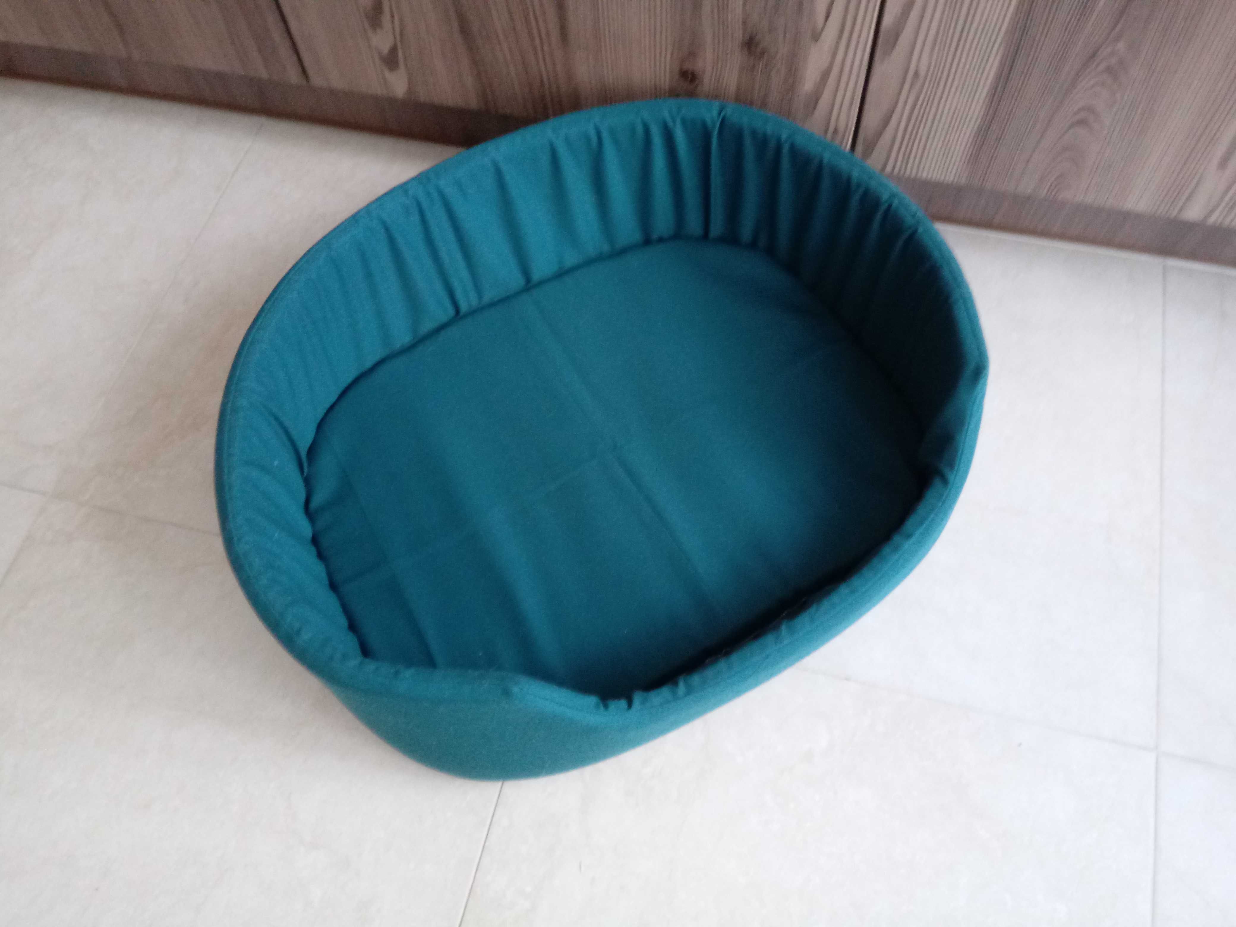 Legowisko dla psa kota 50x40x18 kanapa sofa NIEBIESKIE NOWE