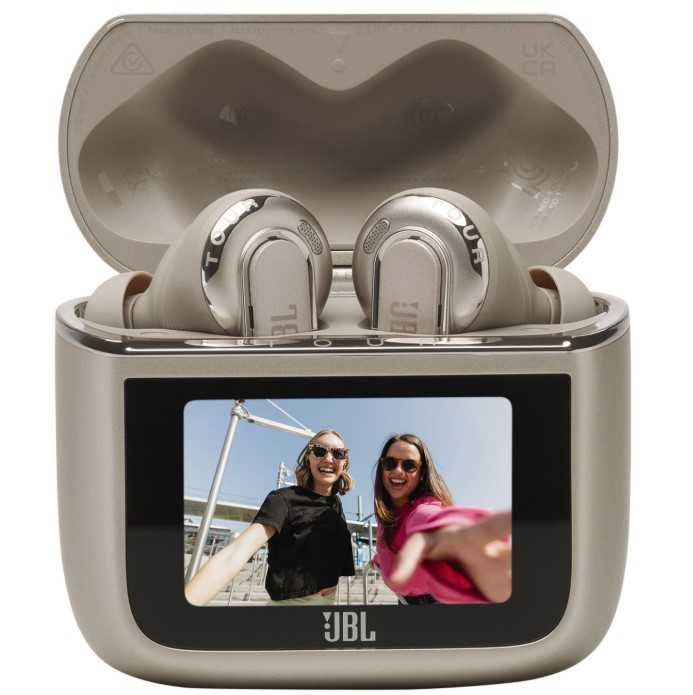 Бездротові навушники JBL TWS Tour Pro 3 Latte (JBLTOURPRO3LTT)