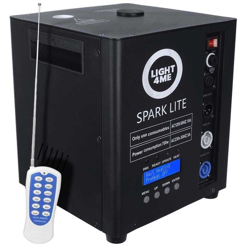 LIGHT4ME SPARK LITE wyrzutnia iskier zimnych ogni