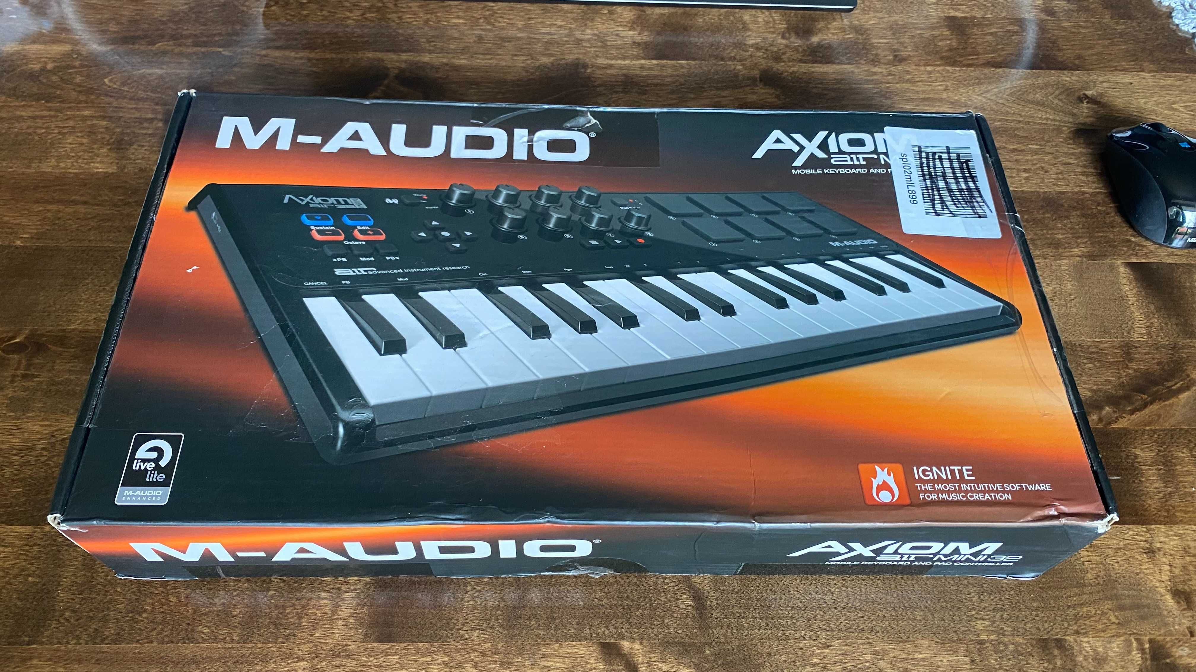 Kontroler MIDI: M-AUDIO AXIOM AIR32 MINI - klawisze, studio, keyboard