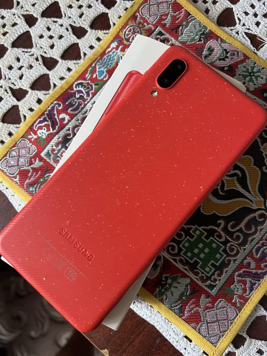 Samsung A02 червоний
