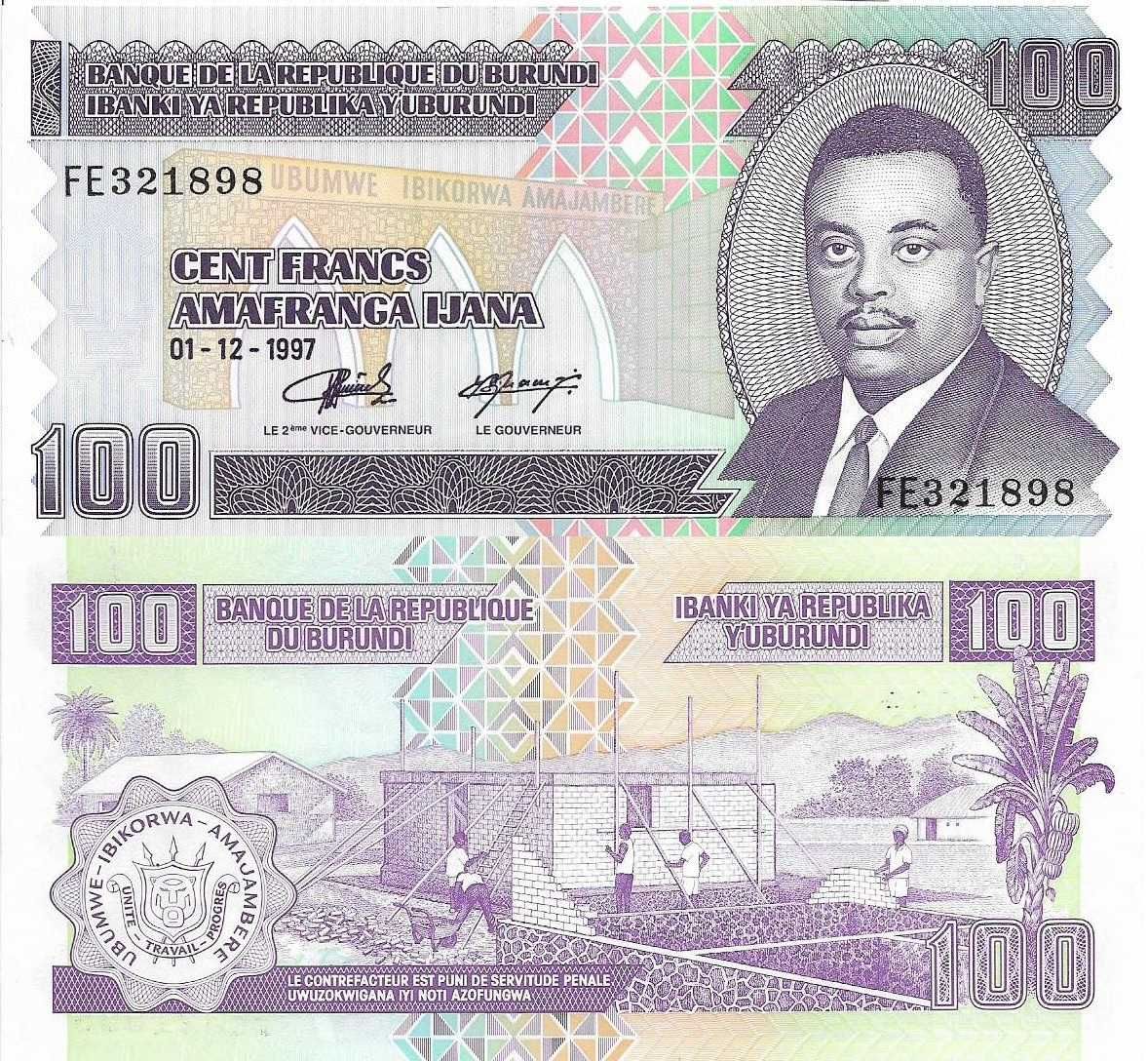 Burundi - - - - - Notas