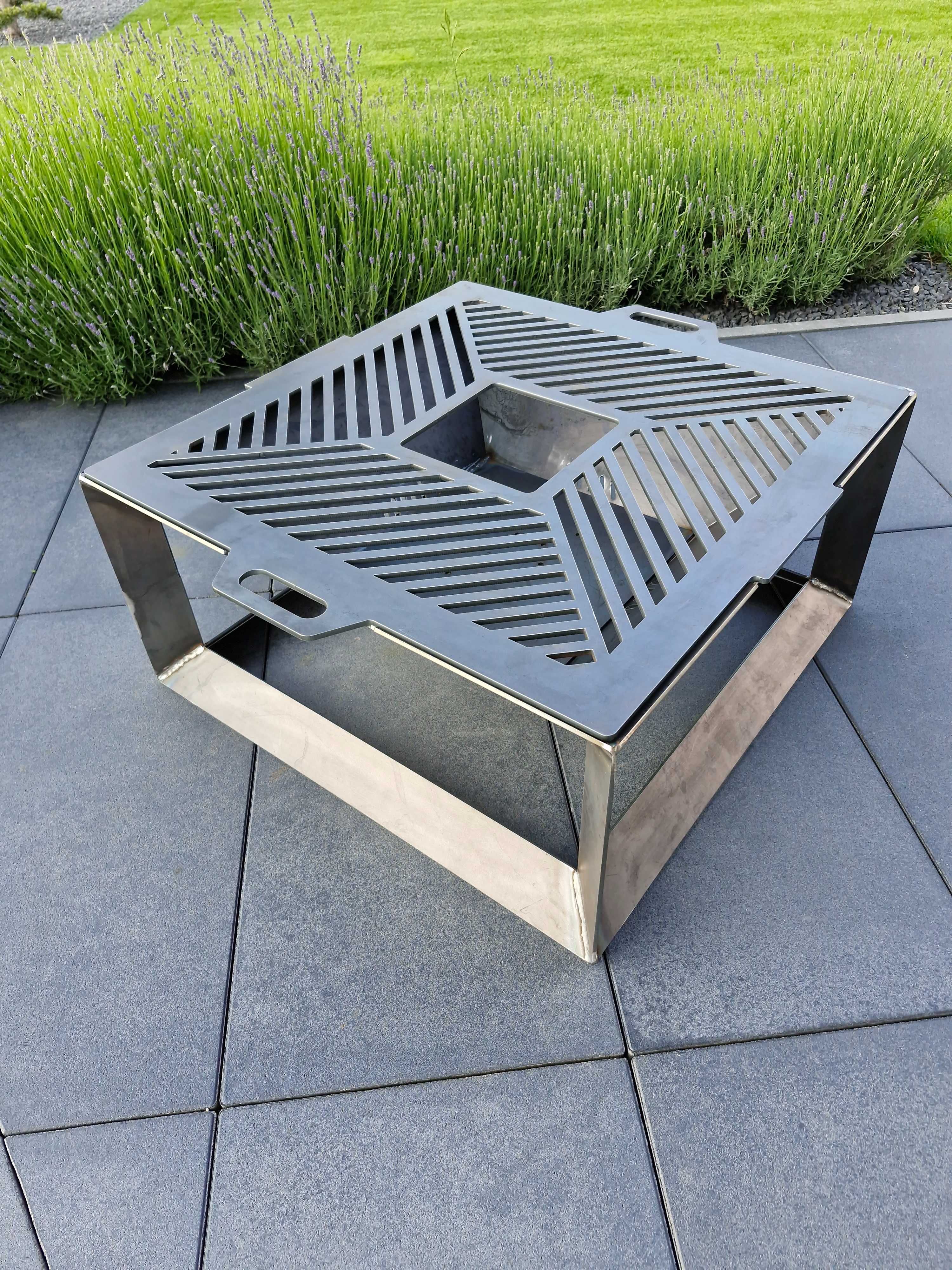 palenisko ogrodowe 4mm z rusztem 6mm o wymiarach 75x75 grill producent