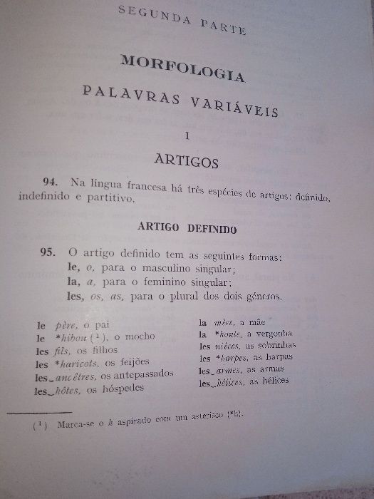 Gramática e verbos franceses